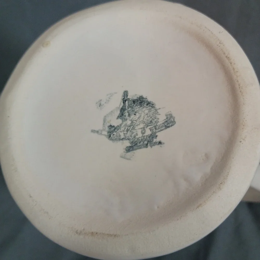 Vintage Floral Teapot Coffee Server White Good Gold Trim Wild Rose Cottagecore